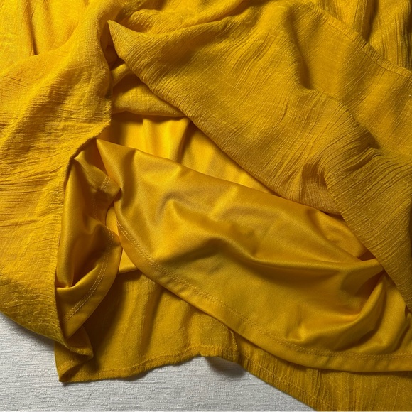 Indigo Rose Women's Midi Dress Mustard Lining Size-3X - Picture 15 of 15